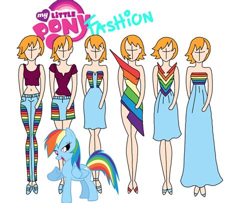 My Little Pony fashion: Rainbow Dash by Willemijn1991 on DeviantArt