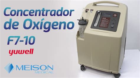 Concentrador De Ox Geno Con Nebulizador Grado M Dico F Yuwell Youtube