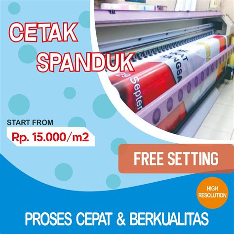 Jual Tebal Gram Cetak Spanduk Banner Backround Shopee Indonesia