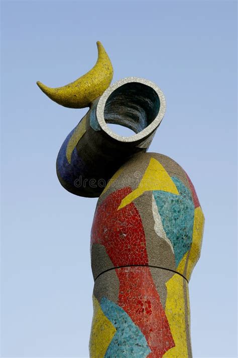 Escultura De Joan Miro Imagens De Stock Royalty Free Imagem 10777189