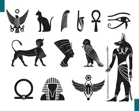 Egyptian Collection Egyptian Svg Egyptian Clipart Egypt Svg Egyptian