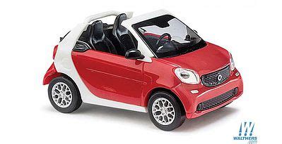 Busch Smart Fortwo Red HO Scale Model Railroad Vehicle 50778