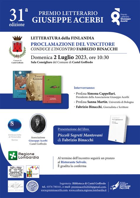 Letteratura Della Finlandia Premio Acerbi