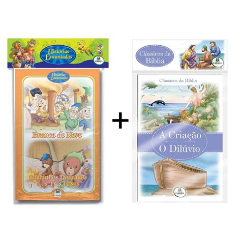 Livro Infantil Kit Classicos Casas Bahia