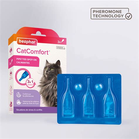 Catcomfort Pipetas Calmantes Con Feromonas Para Gatos Y Gatitos