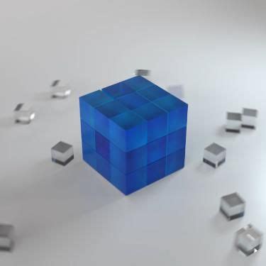 Glass cube assembling | 3d art, Glass cube, Motion design