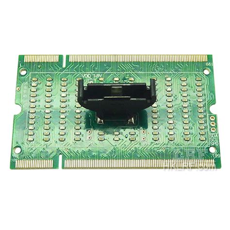 Laptop Motherboard Memory Slot DDR2 SDRAM SO-DIMM Pin Out LED Tester Card