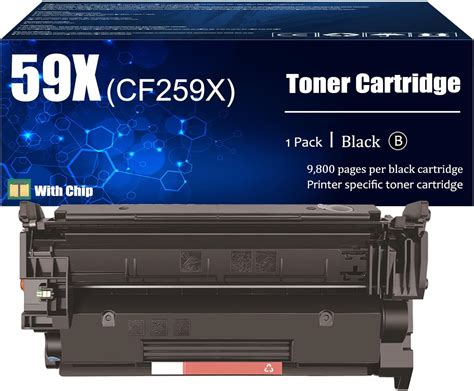 Ernzi Recambio Cartuchos De T Ner X Compatibles Para Hp X Cf X