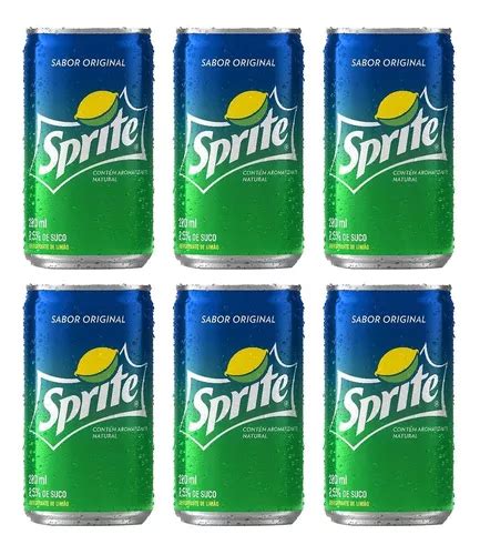 Refrigerante Lata Sprite Original Limao 220 Ml Fardo 6