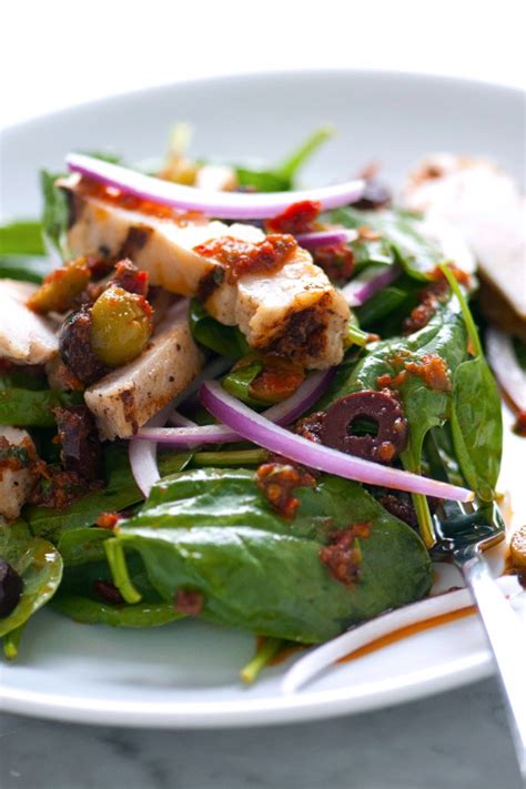 The 30 Best Ideas For Chicken Spinach Salad Best Recipes Ideas And Collections