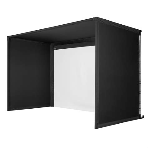 C-Series Pro Golf Simulator Enclosure Kit with Impact Screen – Golf