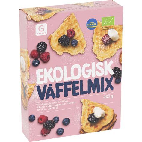 Waffle Eco G Ditt Svenska Skafferi