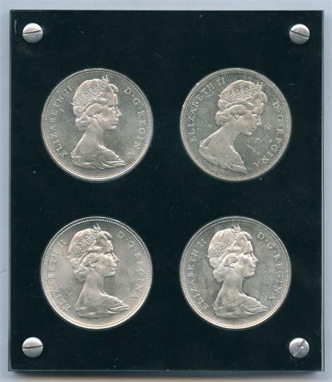 1965 Silver Dollar - 4 Types of Varieties