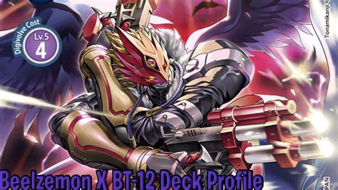 Digimon Tcg Bt Beelzemon X Antibody Deck Profile Youtube