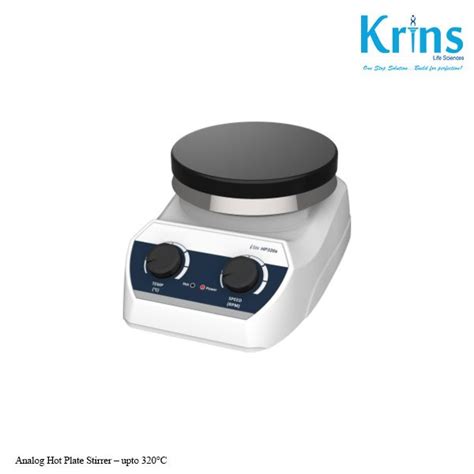 Analog Hot Plate Stirrer Upto C Krins Life Sciences