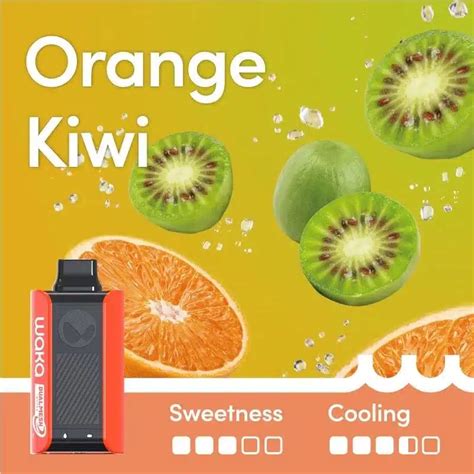 Waka Sopro Puffs Orange Kiwi Vape Dfo Australia