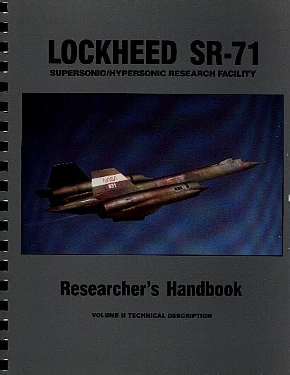 LOCKHEED SR-71 - Flight Manuals