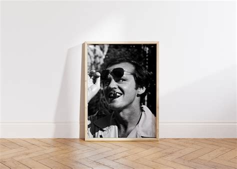 Jack Nicholson Smoking Poster Jack Nicholson Movie Star Photo Print