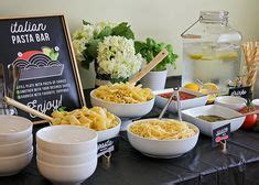 Pasta Buffet Ideas Pasta Buffet Pasta Bar Wedding Food