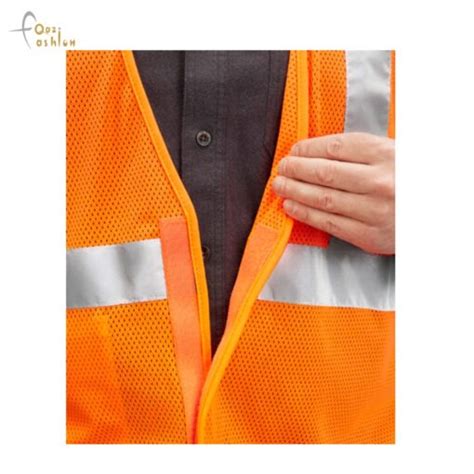 Safety Vest Orange Qazi Fashion Pty Ltd By Qazi Fashion