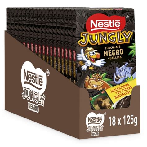 Chocolate Negro Y Galleta Nestl Jungly G Supermercado Online