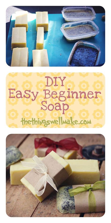 Diy Easy Beginner Soap With Great Ideas For Customizing It And Making