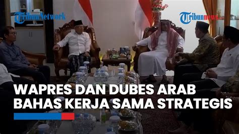 Wapres Ma Ruf Amin Dan Dubes Arab Saudi Bahas Kerja Sama Strategis