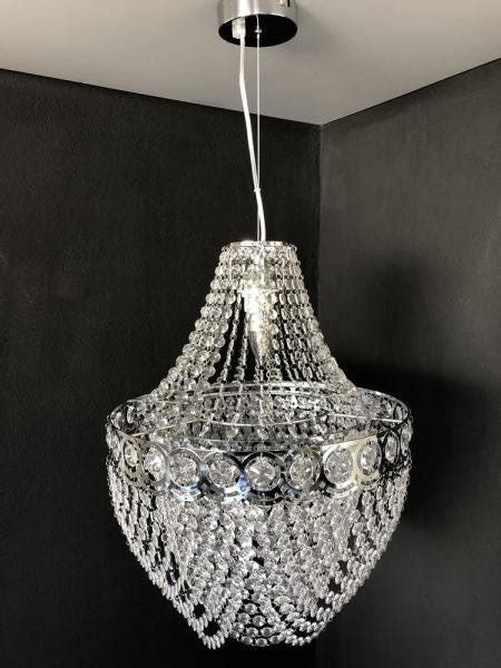 Lustre Redondo Cristal Acr Lico Bivolt Dallas X Madeiramadeira