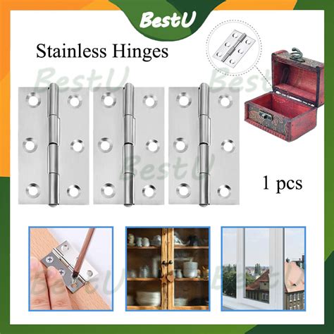 Jual Stainless Hinges Engsel Plat Pintu Kandang Jendela Engsel Tebal