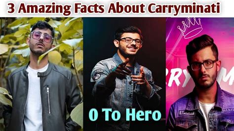 3 Amazing Facts About Carryminati Unknown Things About Carryminati