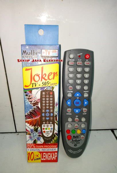 Jual Remote TV Multiguna Multifungsi Joker Di Lapak Sekip Jaya Elektrik