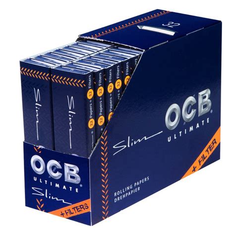 OCB Ultimate Slim Rolls 4m Endless Paper 1 Box 24 Rolls 1 Unit