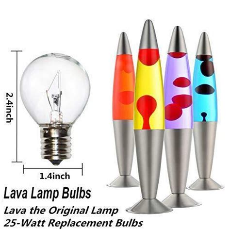 25 Watt Lava Lamp Bulb E17 Base The 25 Watt Original Replacement Bulbs Ebay