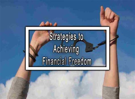 Strategies To Achieving Financial Freedom