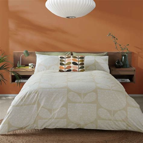 Orla Kiely Block Garden Duvet Cover And Pillowcase Set