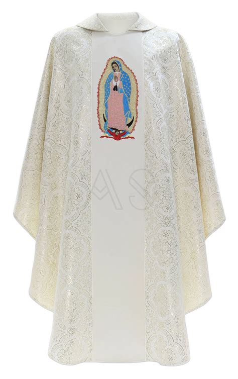 Gothic Chasuble Guadalupe Cream Unlined ALL PRODUCTS CHASUBLES