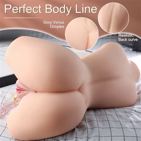 Delia Ultra Gerçekçi Full Silikon Anal ve Vajinal Yarım Vücut
