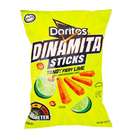 Doritos Dinamita Sticks Tangy Fiery Lime 9oz Candy Funhouse Candy