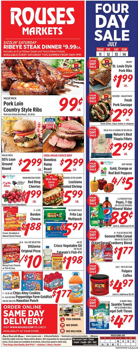 Rouses Current Weekly Ad Frequent Ads