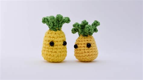 Amigurumi como hacer una piña en crochet Bibi Crochet