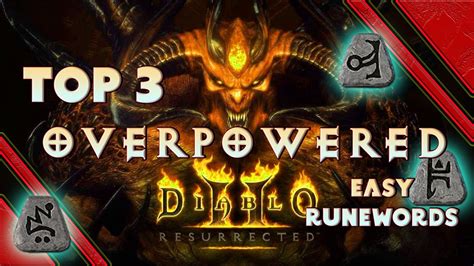 Diablo 2 Resurrected The Most Overpowered Easy To Make Runewords