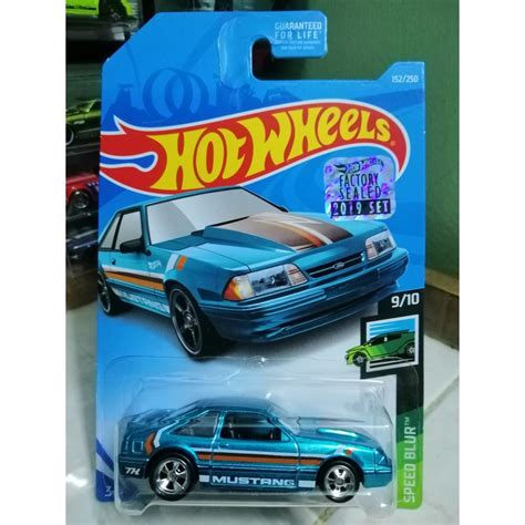 Hot Wheels Factory Sealed Speed Blur Ford Mustang Super Treasure Hunt STH