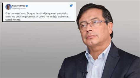 Gustavo Petro El Error Gramatical Del Trino Que Fue Blanco De Críticas