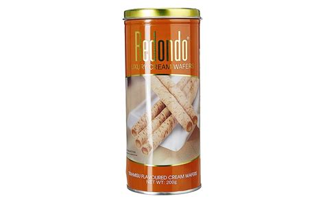 Redondo Tiramisu Flavoured Cream Wafers Reviews Nutrition