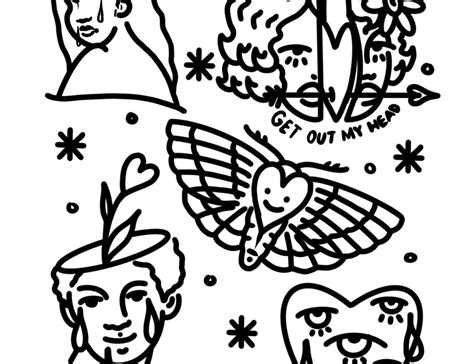 Valentines Day Tattoo Flash By Wherz Wally Iron Palm Tattoos And Body