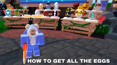 HOW TO GET ALL THE EASTER EGGS IN ROBLOX BEDWARS YouTube