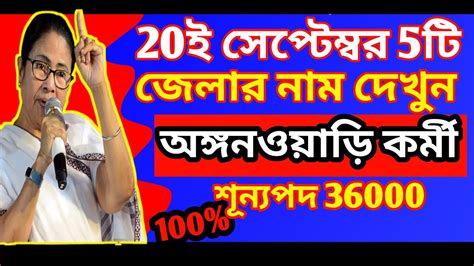 রজয ICDS করম ও সহযক নযগ শনযপদ 36000 ICDS