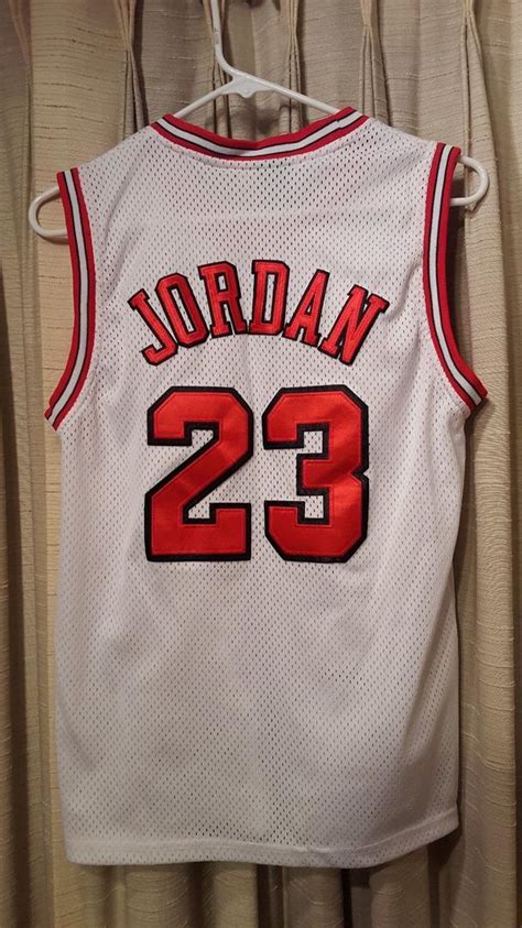 MICHAEL JORDAN TEAM NIKE YOUTH NBA BASKETBALL JERSEY (YOUTH XL) SEWN ON ...