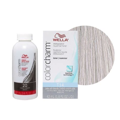 Pale Ash Blonde With Cream Developer 106ml Wella Blonde Colour Charm