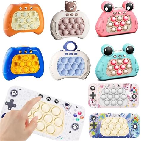 Brinquedo Eletr Nico Fidget Pop Light Para Crian As E Adultos Jogo